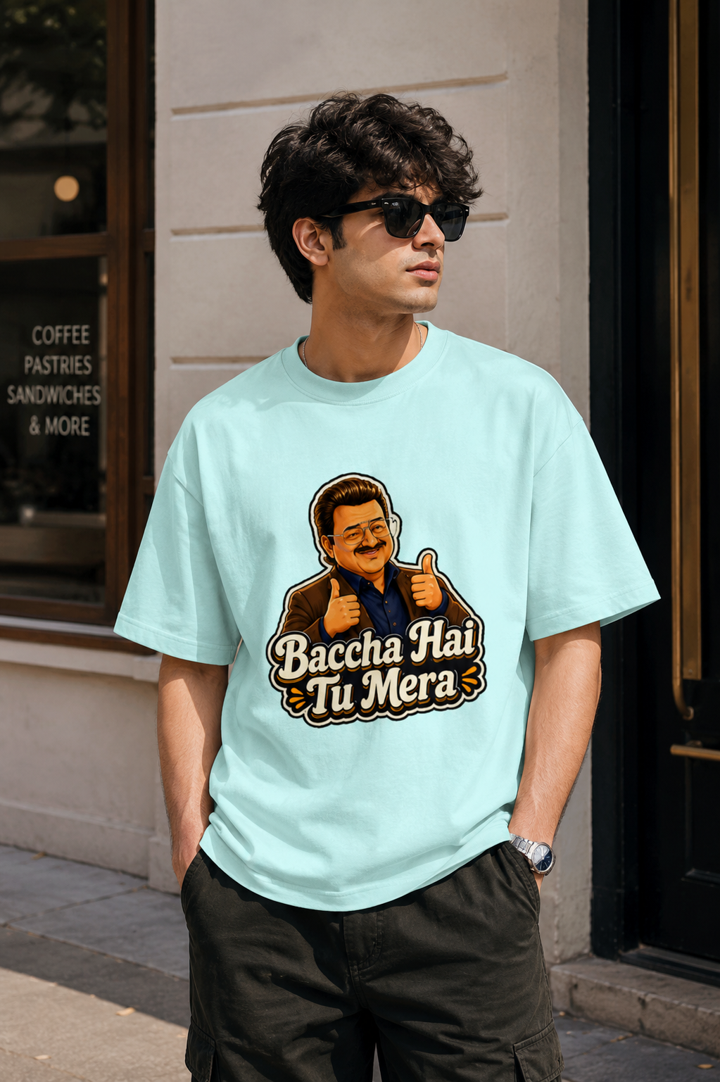 "Baccha Hai Tu Mera" - Premium Unisex Stretch T-shirt