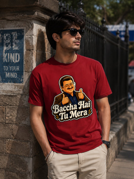 "Baccha Hai Tu Mera" - Premium Unisex Stretch T-shirt