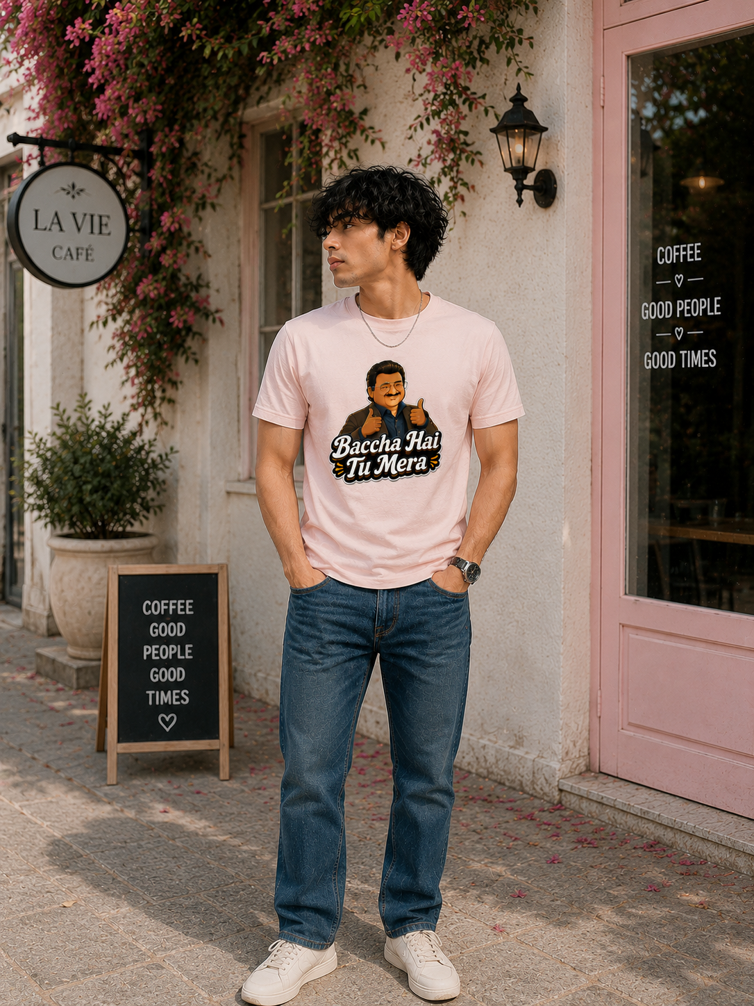 "Baccha Hai Tu Mera" - Premium Unisex Stretch T-shirt