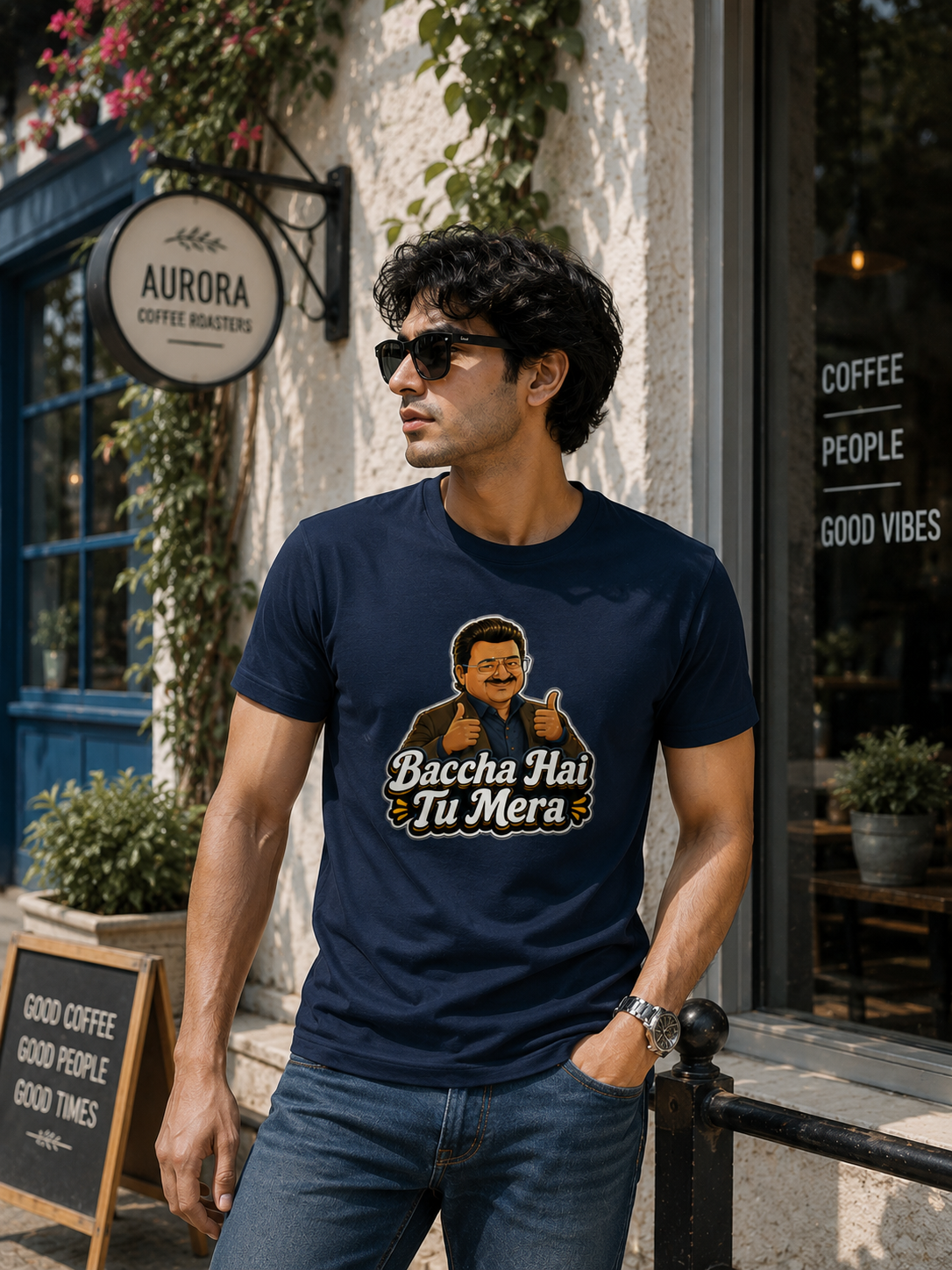 "Baccha Hai Tu Mera" - Premium Unisex Stretch T-shirt