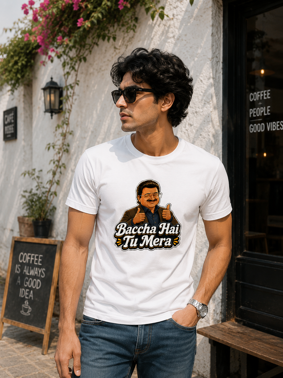 "Baccha Hai Tu Mera" - Premium Unisex Stretch T-shirt