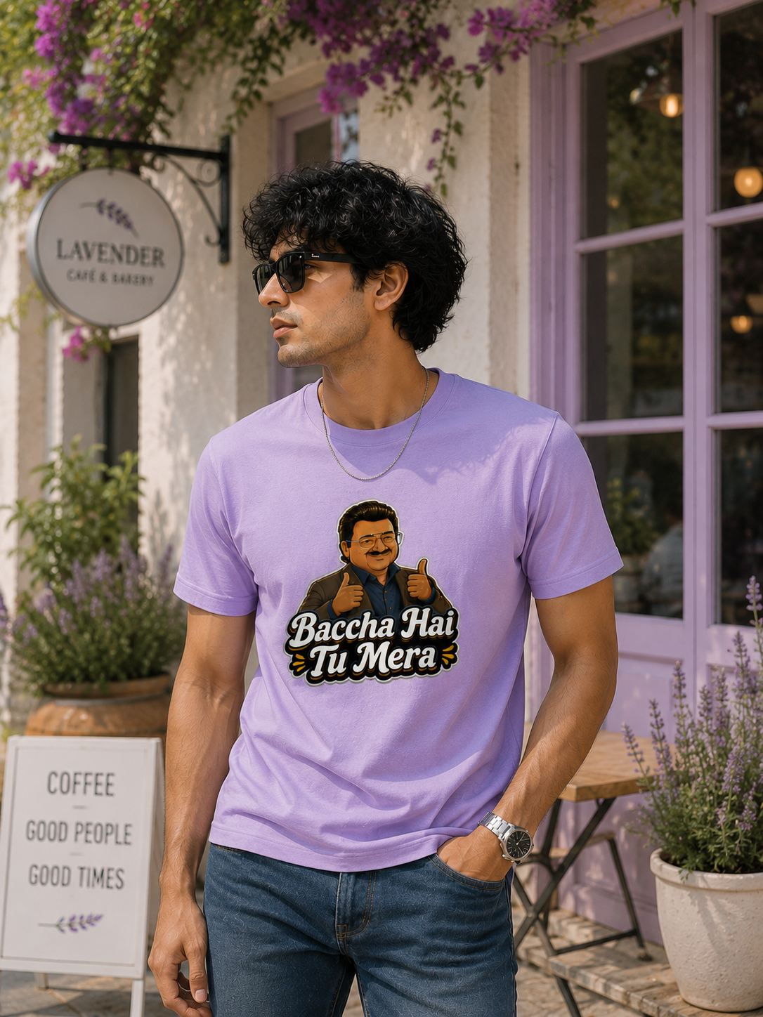 "Baccha Hai Tu Mera" - Premium Unisex Stretch T-shirt