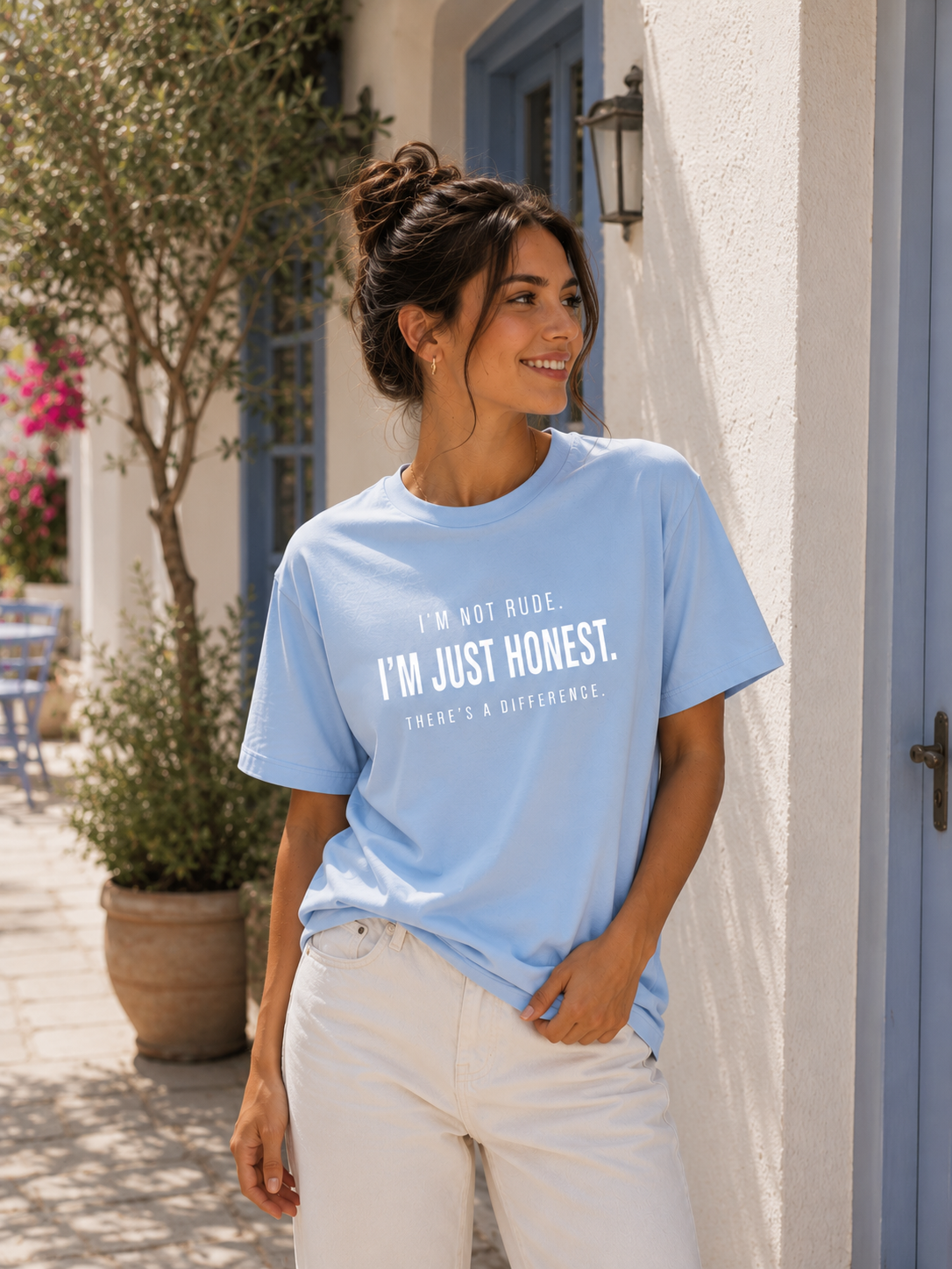 "I’m not Rude. I’m just Honest." - Premium Unisex Stretch T-shirt