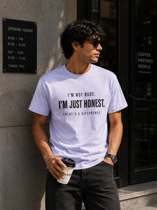 "I’m not Rude. I’m just Honest." - Premium Unisex Stretch T-shirt