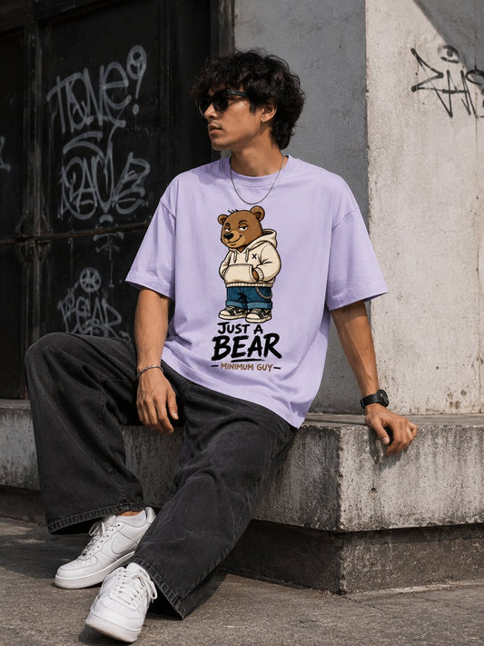 "Just a bear" - Unisex Premium Terry Oversized Tee