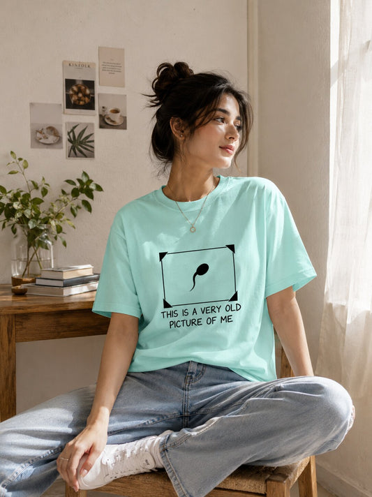 "Very Old Picture of Me” - Unisex Stretch T-shirt