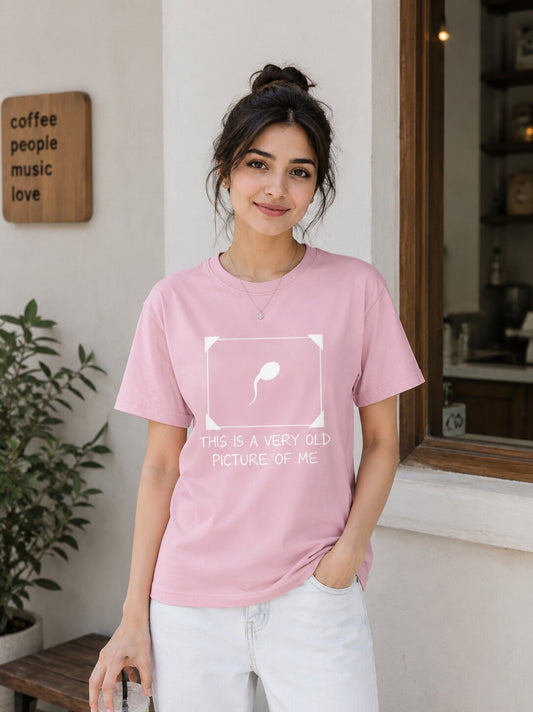 "Very Old Picture of Me” - Unisex Stretch T-shirt